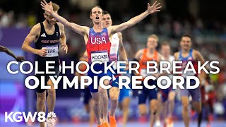 Cole Hocker pulls shocking gold medal win in mens 1500M final at Paris Olympics [upl. by Yokum405]