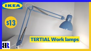 IKEA Work lamp TERTIAL  IKEA Unboxing  Classic Steel Design  Adjustable Work Lamp [upl. by Dauf207]