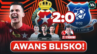 WISŁA KRAKÓW  KF LLAPI 20 W I RUNDZIE EL LIGI EUROPY [upl. by Bandur753]