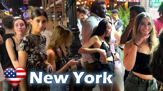 🇺🇸 MANHATTAN NIGHTLIFE AREAS  PACKED BARS amp CLUBS Summer Update【ENTIRE TOUR】Best Neighborhoods [upl. by Elegna]