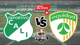 Cali 1 vs La Equidad 1  ESCANDALO EN PALMASECA  Fecha 11  Liga Betplay II 2024 [upl. by Aivil416]