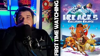 FIRST TIME WATCHING Ice Age 5 Collision Course Movie Reaction [upl. by Oilut]