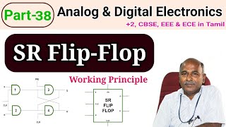 SR Flip flop working in tamil [upl. by Skurnik563]