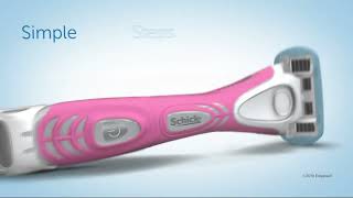 Schick Hydro Silk TrimStyle Razor for Women with Bikini Trimmer  5Blade Womens Razor with Trimmer [upl. by Notanhoj]