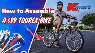 How to Assemble a 99 Kmart Tourex Bicycle in less than 5 Minutes [upl. by Giovanna574]