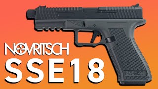 Novritsch SSE18 AEP Review  Airsoft electric pistol [upl. by Lynnelle]