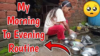 😲My Village Morning To Evening Routine🥺 Daily Routine Of A Village Girl quotSawan Somvarquot Routine [upl. by Oirramaj822]