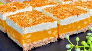 Mehr Äpfel als Teig Super cremiger Apfelkuchen in 15 Minuten Einfaches Rezept [upl. by Ellerret]