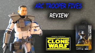 ARC Trooper Fives Star Wars Black Series  REVIEW [upl. by Osterhus221]