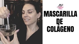 Mascarilla de Colágeno para Piel más Joven  Mujeres 40 años y más [upl. by Nilhsa]