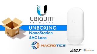 Unboxing NanoStation 5AC Loco [upl. by Hanfurd]