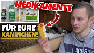 Medikamente für Kaninchen  Zubehör 💊💉 SEHR GUT ✅  Schustrich S 20 ⭐ [upl. by Schroeder]