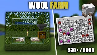 Cách Làm Máy Farm Len Cừu Đơn Giản Trong Minecraft [upl. by Sweatt774]