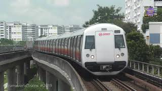 4K MRT SINGAPORE  Yishun and Woodlands Station [upl. by Jobe]