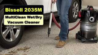 BEST Wet Dry Vacuum  Bissell MultiClean 2035M Wet Dry Garage and Auto Vacuum Cleaner [upl. by Luapsemaj]