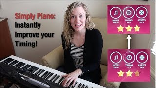 Simply Piano  Improve Timing  Instant Fix [upl. by Atilegna63]