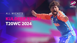 Every Kuldeep Yadav wicket  T20WC 2024 [upl. by Vivien]