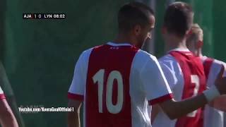 Hakim ziyech vs Lyngby  Amazing goal  13012018  حكيم زياش [upl. by Aicarg57]