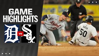 Tigers vs White Sox Game Highlights 82324  MLB Highlights [upl. by Ettezyl124]