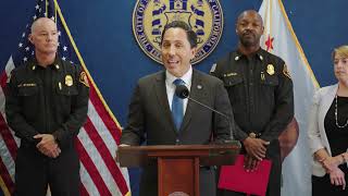 Mayor Todd Gloria Announces Appointment of Next FireRescue Chief [upl. by Ttezzil]