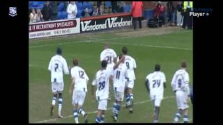 Happy Birthday Andy Robinson  Goal v Millwall 2010 [upl. by Kitrak]