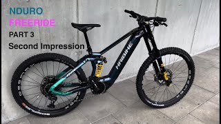 Haibike Nduro 8 Freeride Part 3  Second Impression  Ownership Series [upl. by Noicpecnoc]