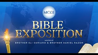 MCGI Bible Exposition  English Translation  Wednesday July 10 2024 12 pm EDT [upl. by Eissej]