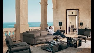 Natuzzi sofa collection  Fidelio Natuzzi Italia sofa Harmony Maker Campaign [upl. by Nylqcaj]