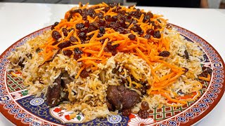 Kabuli Pulao  Afghan National Dish  Kabuli palaw  Qabili Palaw [upl. by Mancino]