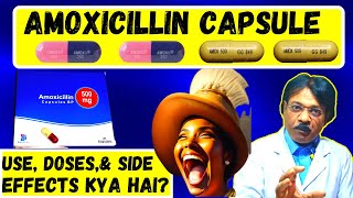 Amoxicillin 500mg Capsule  Amoxycillin Capsules ip 500mg  Amoxicillin Capsules Used Side Effects [upl. by Essirahs884]