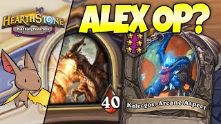 Is Alexstrasza Broken New Patch WITH DRAGONS  Firebat Battlegrounds [upl. by Hindu]