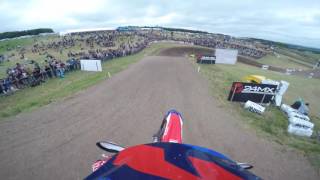 GoPro Evgeny Bobryshev FIM MXGP 2016 RD11 Matterley Basin United Kingdom Moto 1 [upl. by North472]