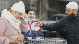 Muslim Asking Strangers For Food Then Paying Their ENTIRE GROCERIES [upl. by Llerrod]