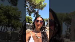 RHODES VLOG Part 8 Panagia Filerimos Monastery Holy Virgin Mary Castle Byzantine Time Fortress Cave [upl. by Santa]