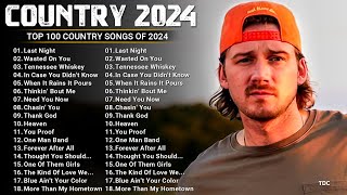 Country Music 2024  Chris Stapleton Brett Young Luke Combs Morgan Wallen Kane Brown Luke Bryan [upl. by Akoyin]