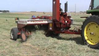 270 Freeman Baler 2012 [upl. by Etteniuq]