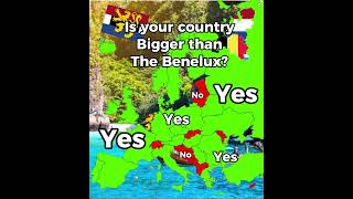 Is your country bigger than the Benelux [upl. by Ladiv154]