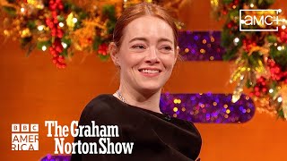 Emma Stone Has A Better Accent Than British People 💂‍♀️ The Graham Norton Show  BBC America [upl. by Atalaya]