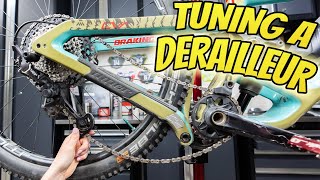 How To Tune Bike Gears The Easy Way  Adjust Your Rear Derailleur Like A Pro [upl. by Nosyla]