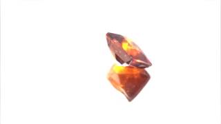 NATURAL HESSONITE GARNET 563 CTS 7595 [upl. by Eirol]