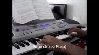 Test Instrumental  Casio Keyboard CTK 591 Instruments [upl. by Rosenthal881]