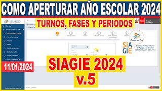 ✅𝗖𝗢𝗠𝗢 𝗔𝗣𝗘𝗥𝗧𝗨𝗥𝗔𝗥 𝗘𝗟 𝗔Ñ𝗢 𝗘𝗦𝗖𝗢𝗟𝗔𝗥 𝟮𝟬𝟮𝟰 𝗘𝗡 𝗘𝗟 𝗦𝗜𝗔𝗚𝗜𝗘 𝗬 𝗖𝗥𝗘𝗔𝗥 𝗙𝗔𝗦𝗘𝗦 𝗬 𝗣𝗘𝗥𝗜𝗢𝗗𝗢𝗦 𝗘𝗡 𝗦𝗜𝗔𝗚𝗜𝗘 𝟮𝟬𝟮𝟰 [upl. by Micro]