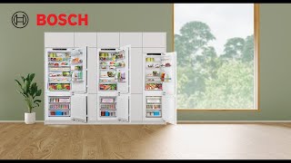 Bosch XL en XXL inbouw koelvriescombinaties [upl. by Brantley]