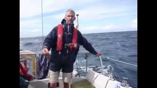 Sailing from Kilkieran to Galway Aug 2014 [upl. by Kinghorn731]