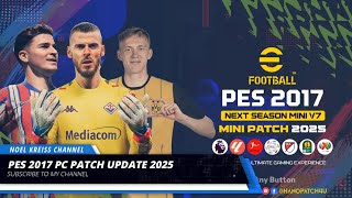 INSTALL PES 2017 PC UPDATE 2025 BISA BUAT PC SPEK KENTANG [upl. by Eileek]