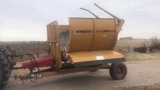 Haybuster 2640 Bale Processor [upl. by Bank]