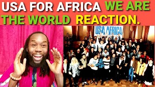 USA For Africa  We Are The World Reaction [upl. by Maleeny479]