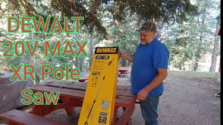 Dewalt 20V Max XR Pole Saw Unboxing And Review [upl. by Arraek684]