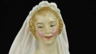 Royal Doulton Figurine Wedding Morn HN1866 [upl. by Herod]