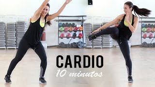 RUTINA DE CARDIO IDEAL PARA PRINCIPIANTES quot 10MINUTOSquot [upl. by Llehsal]